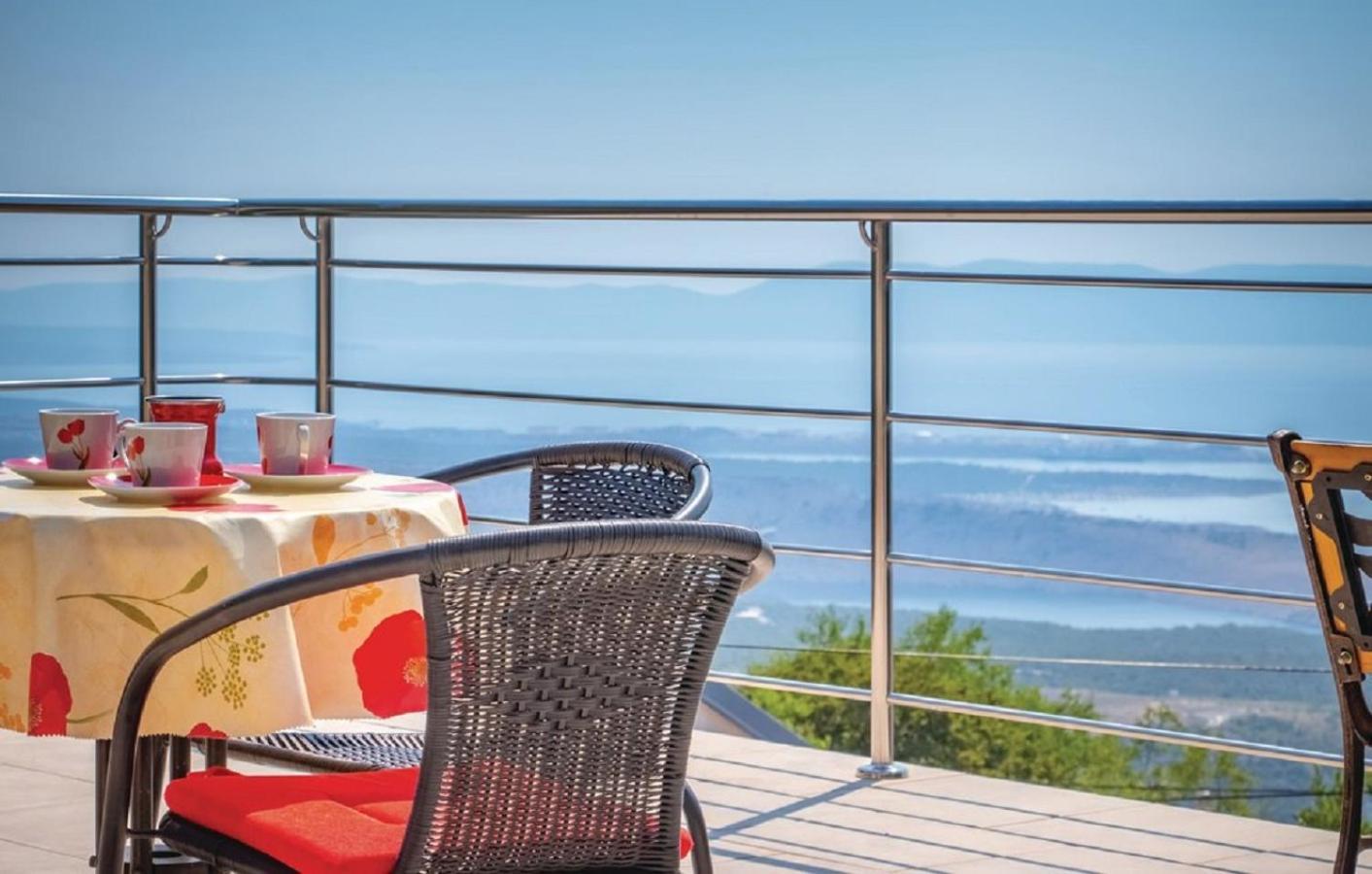 Apartment Jasna With Breathtaking Sea View, Terrace And Free Parking Hreljin エクステリア 写真