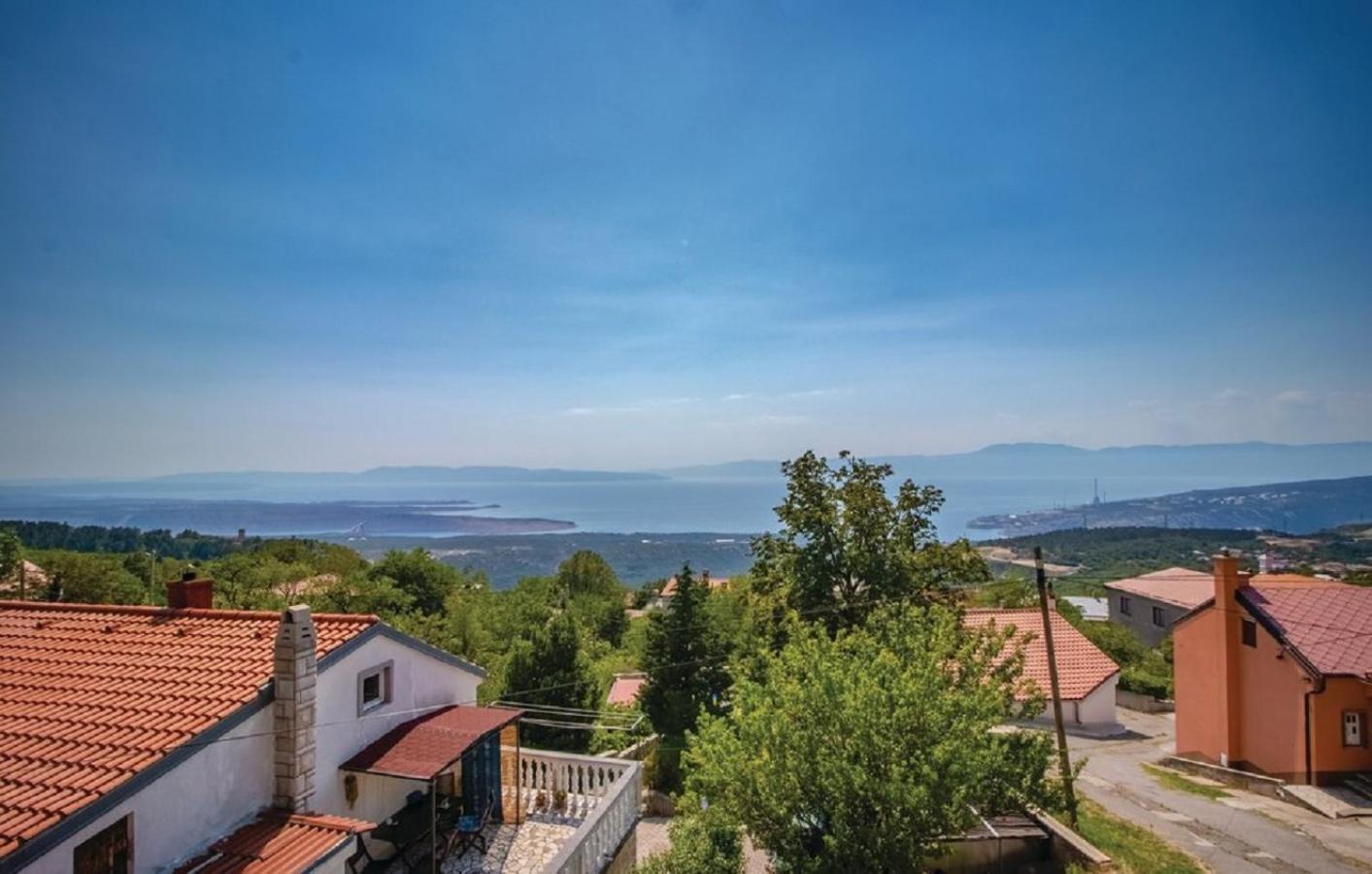 Apartment Jasna With Breathtaking Sea View, Terrace And Free Parking Hreljin エクステリア 写真